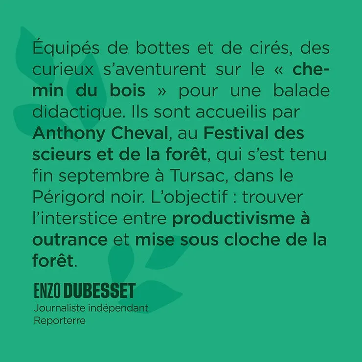 Témoignage Enzo Dubesset