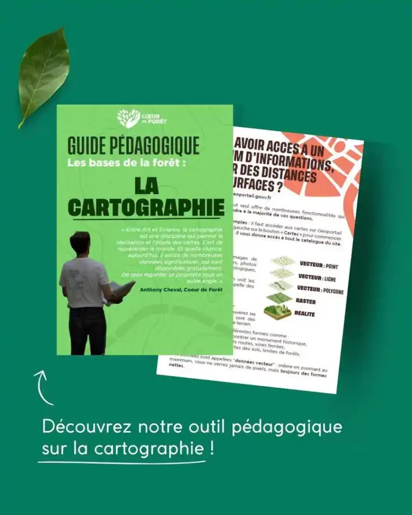 Guide pédagogique les bases de la forêt : la cartographie