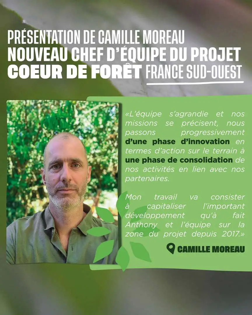 Bienvenue à Camille Moreau