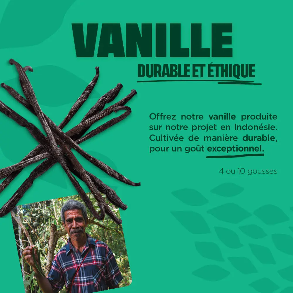 Vanille éthique et durable
