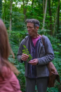 Frantz qui anime la balade