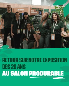 Retour sur notre exposition des 20 ans au Salon produrable