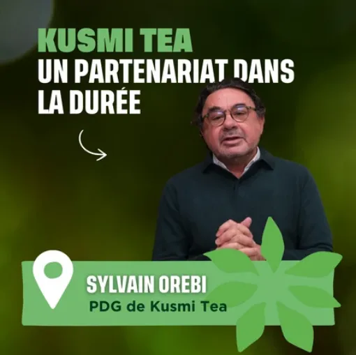 Kusmi Tea un partenariat dans la durée