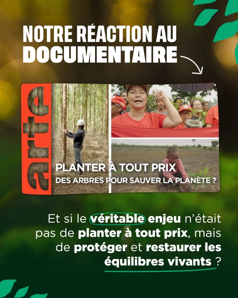 Planter à tout prix : notre réaction au documentaire