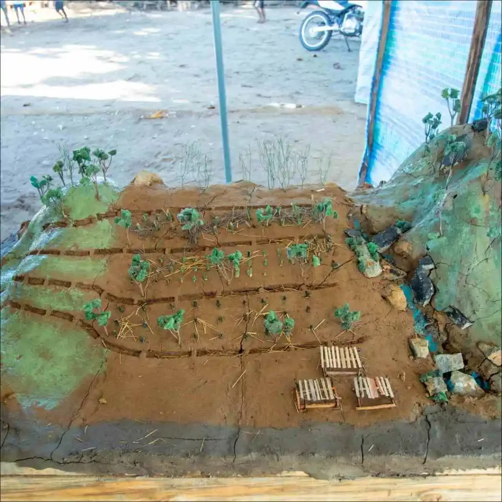 Maquette présentée durant le festival