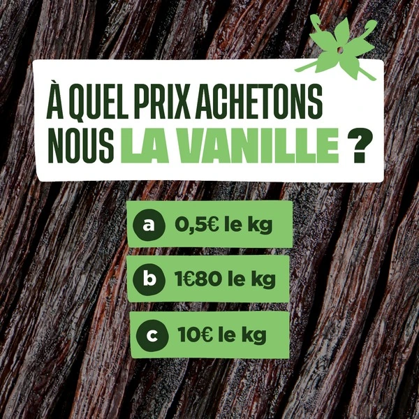 A quel prix achetons nous la vanille ?