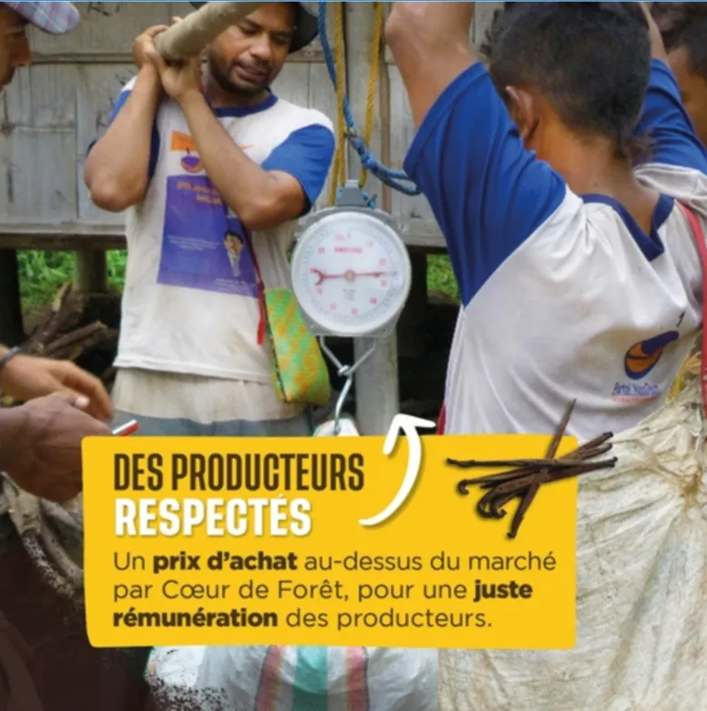 Le respect des producteurs de vanille