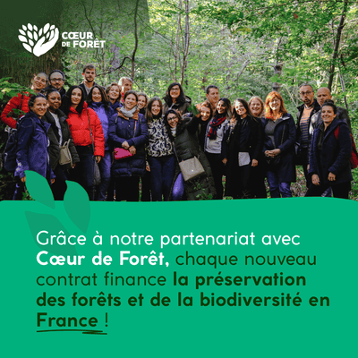 Citation d'une entreprise mécène de Coeur de Forêt