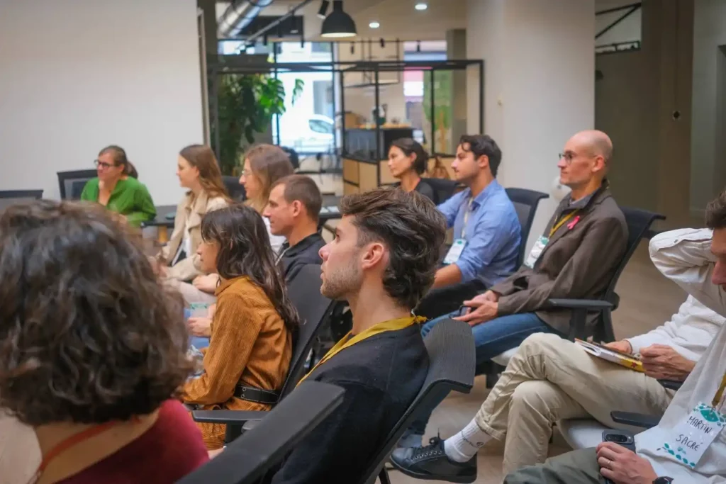 Moment au "cafés Cœur de Forêt"