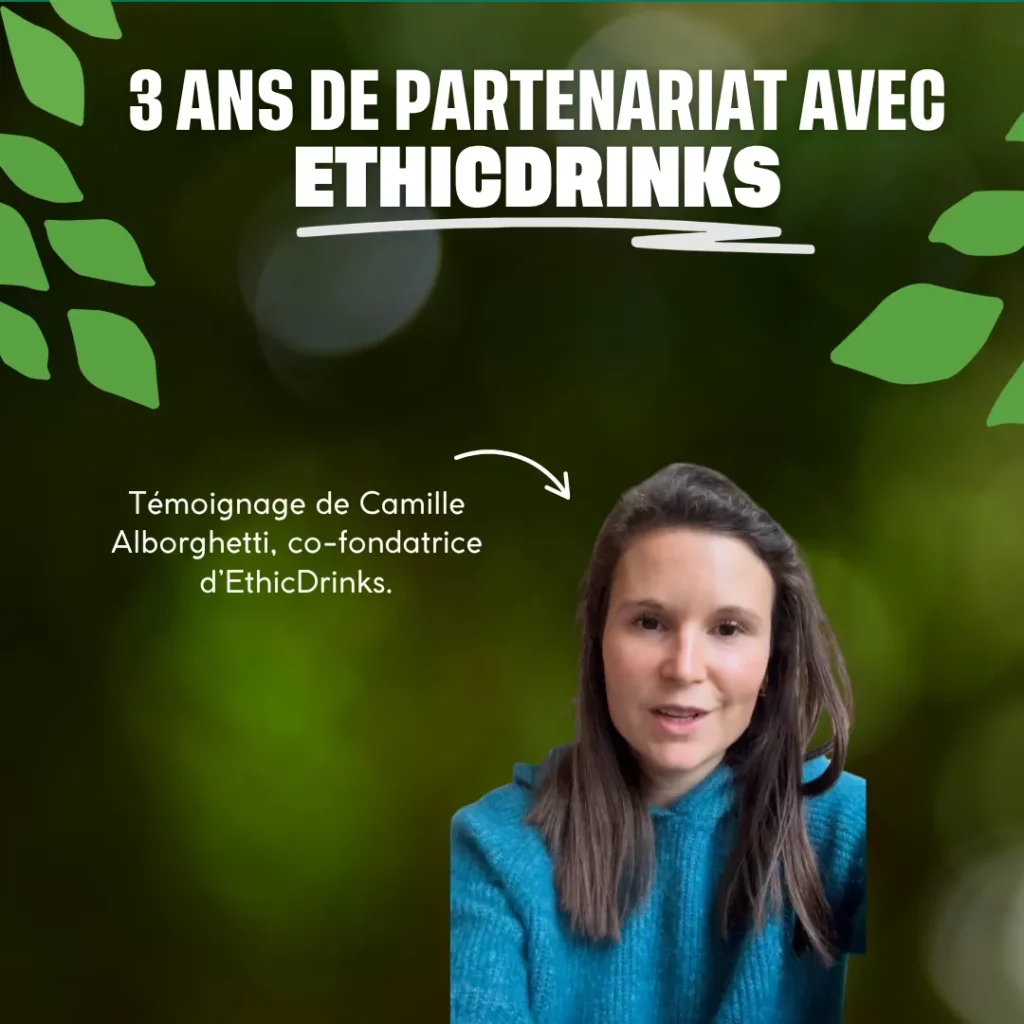 témoignage de Camille Alborghetti, co-fondatrice d’EthicDrinks,