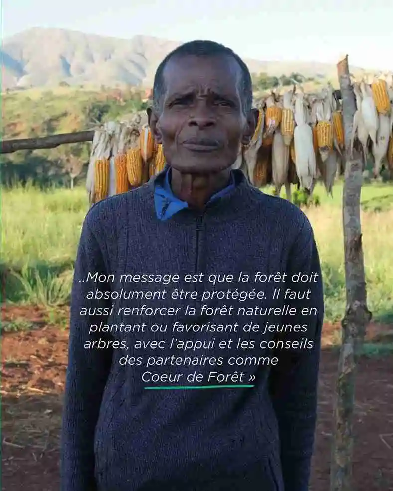 Témoignage d'un chef de village au sujet de la forêt d'Ambaravaranala