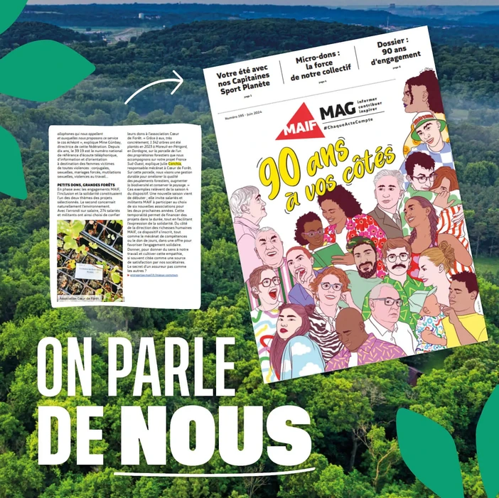 On parle de nous : MAIF MAG