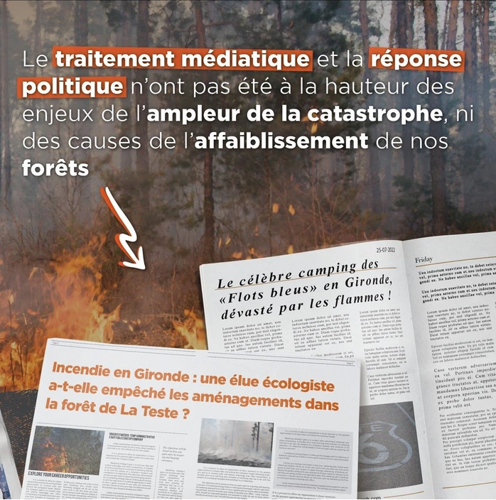 traitement médiatique feu