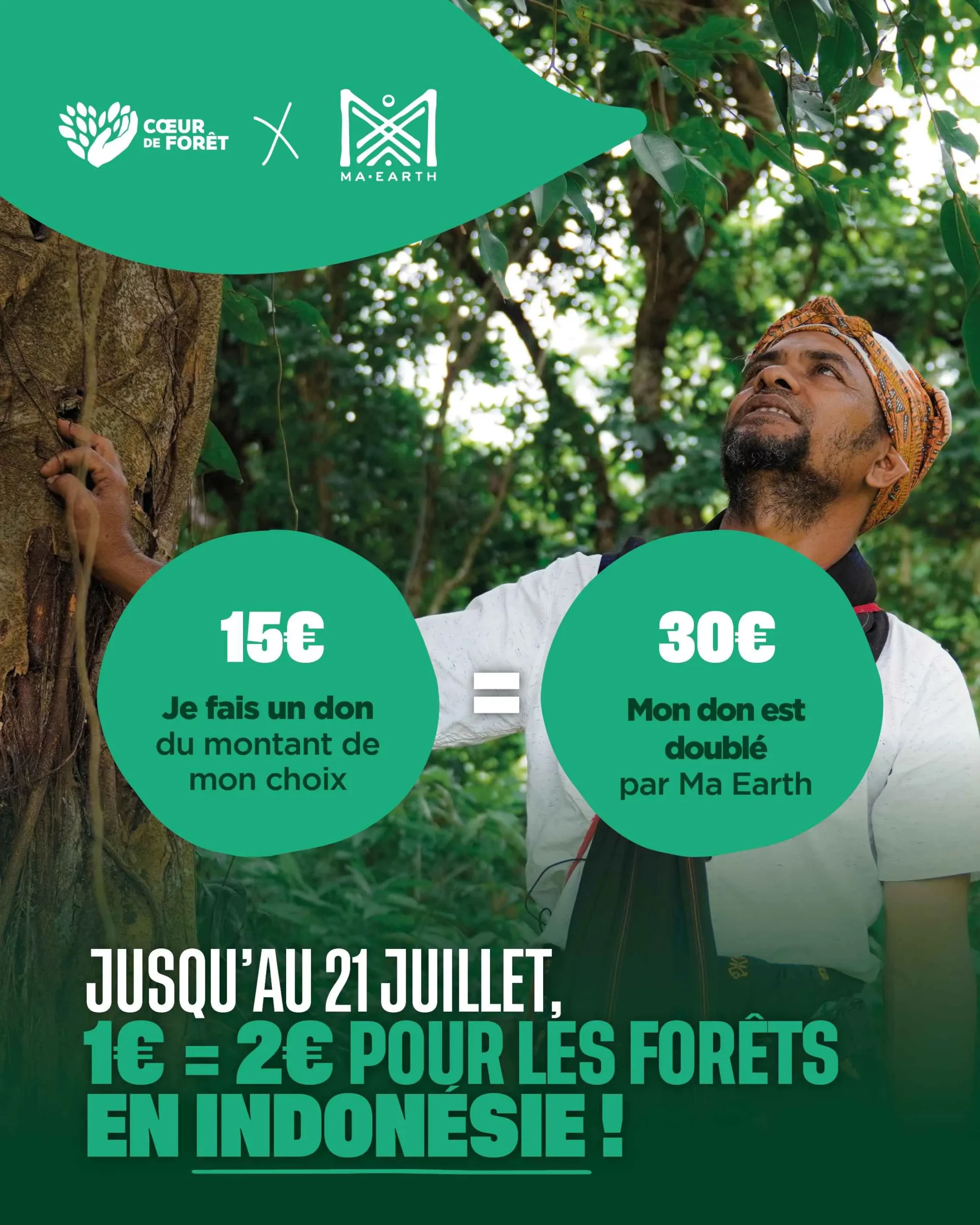 Soutenez les forêts en Indonésie