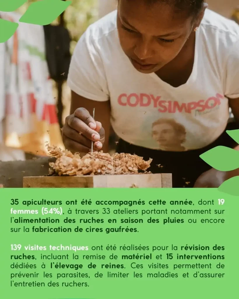 Accompagnement des apiculteurs et apicultrices