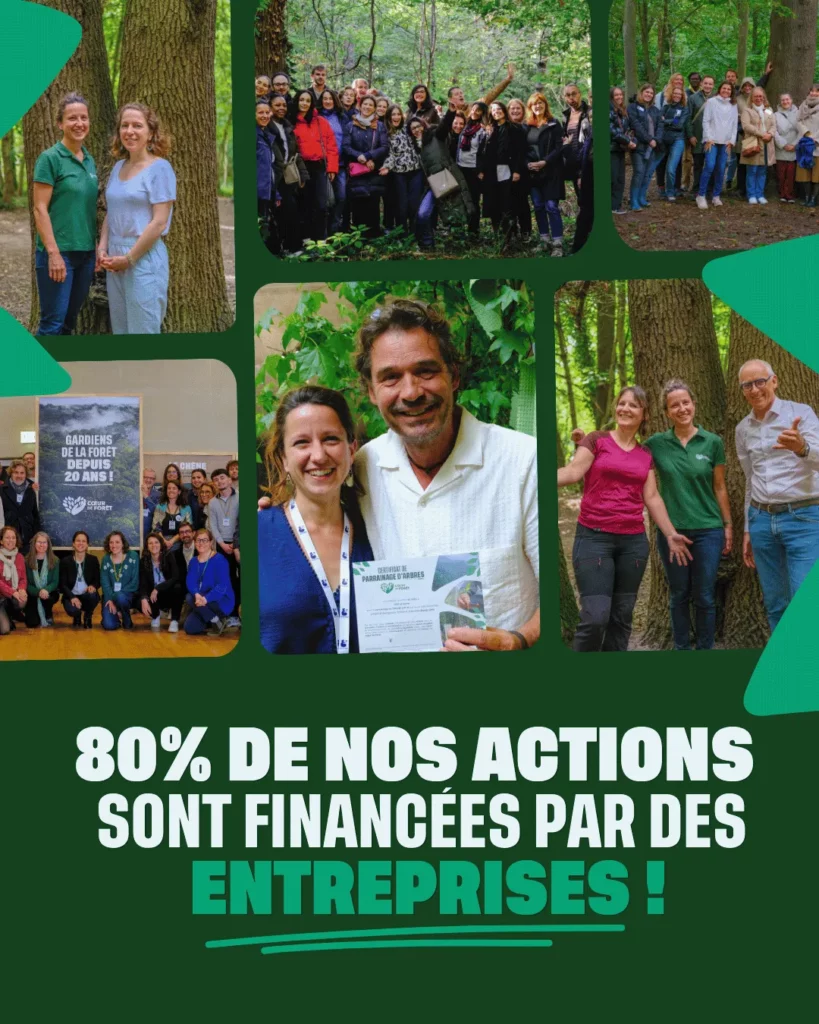 Devenir mécène de l'association Coeur de Forêt